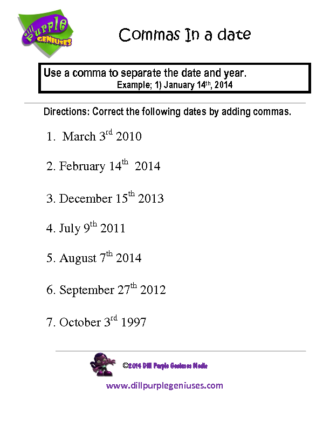 Commas-in-a-date