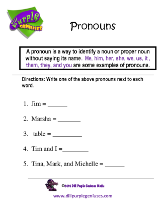 Pronouns