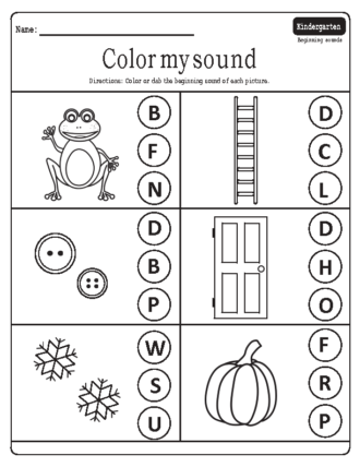 Beginning sounds worksheets1