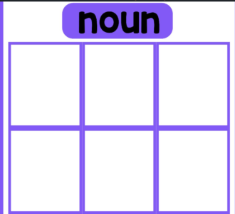 parts of speech sorts