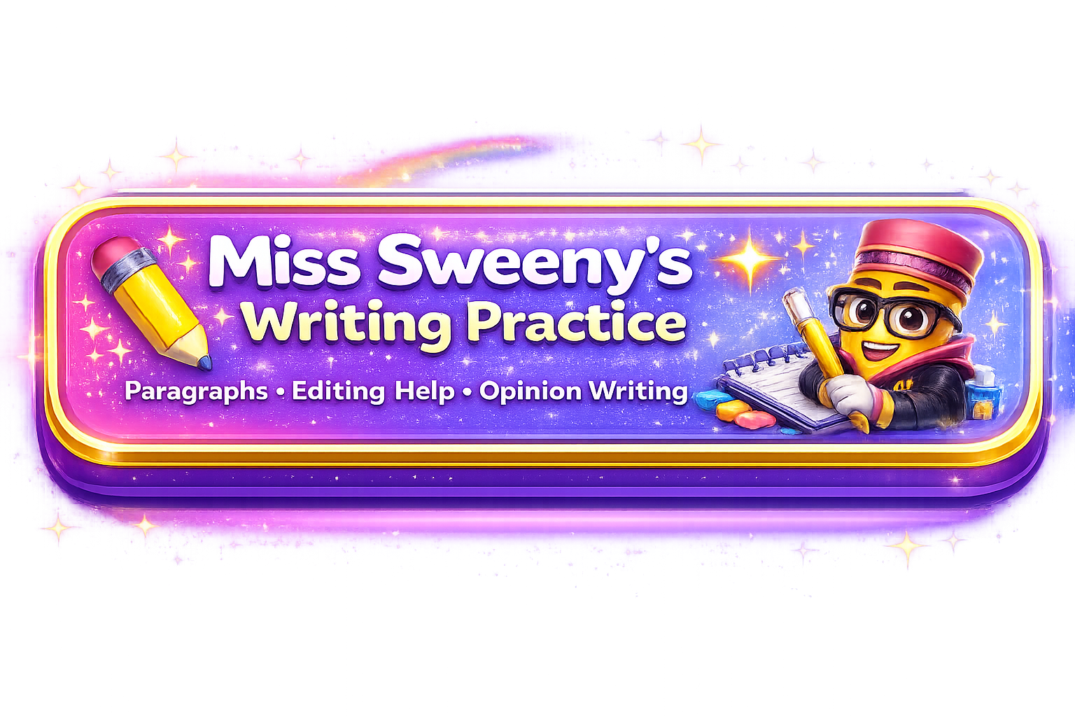 Miss Sweeny's Writing Practice Station