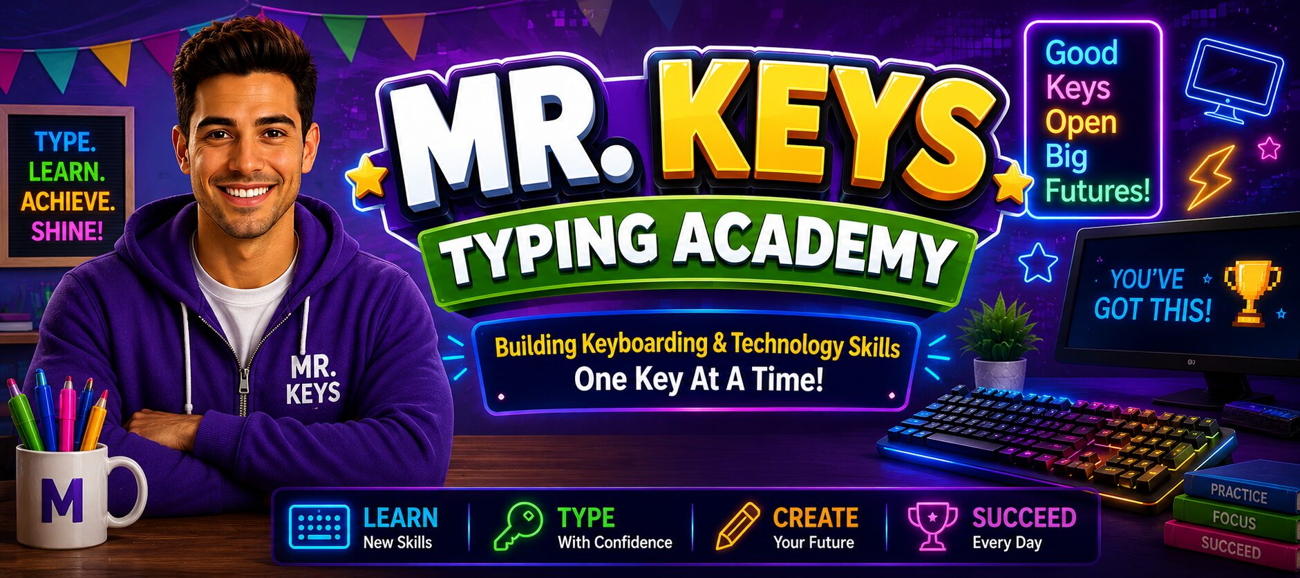 Mr. Keys Typing Academy