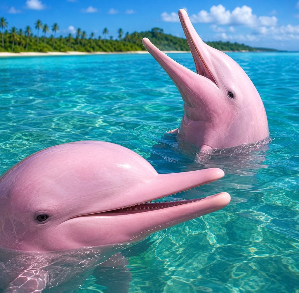Did You Know Dolphins Can Be Pink?